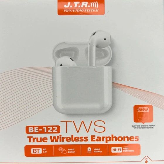 تصویر از هندزفری بلوتوثی جی تی آر مدل BE-122  J.T.R BE-122 bluetooth Earbuds